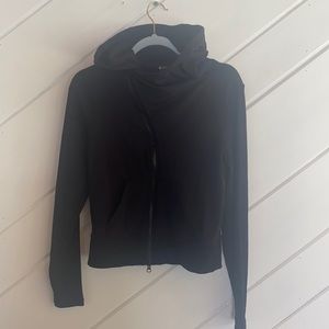 Black athleta zip up